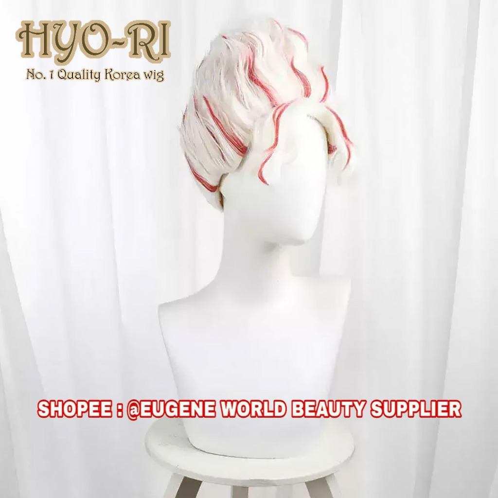 READY STOK - WIG OKARUN WIG KEN TAKAKURA WIG TAKAKURA KEN WIG COSPLAY ANIME DANDADAN WIG COWO COWOK 