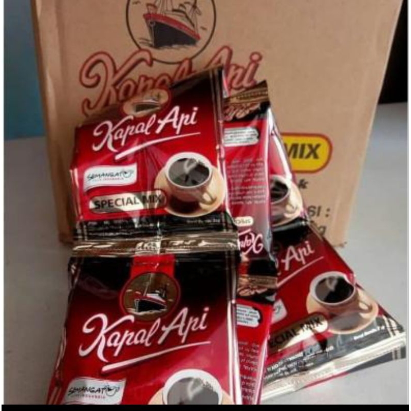 

Kopi kapal api special mix 1 renceng isi 10 pcs