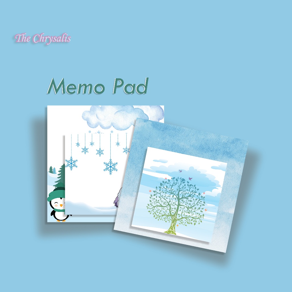 

Memo Pad Estetik: Menekankan desain yang indah dan menarik.