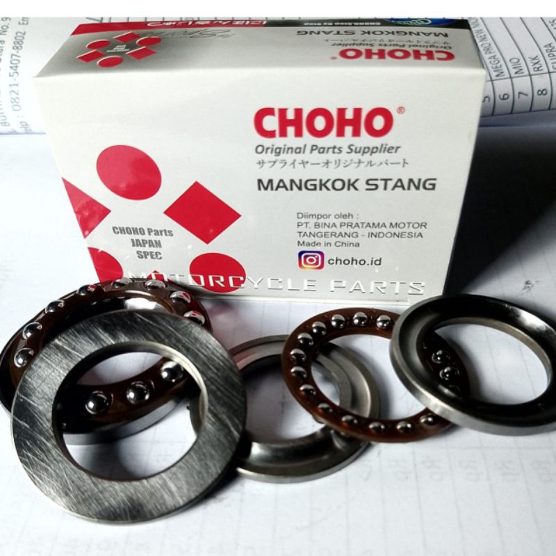 Komstir/Kones Beat, Vario, Scoopy karbu, Supra X, Spacy, Revo Original Merk Choho