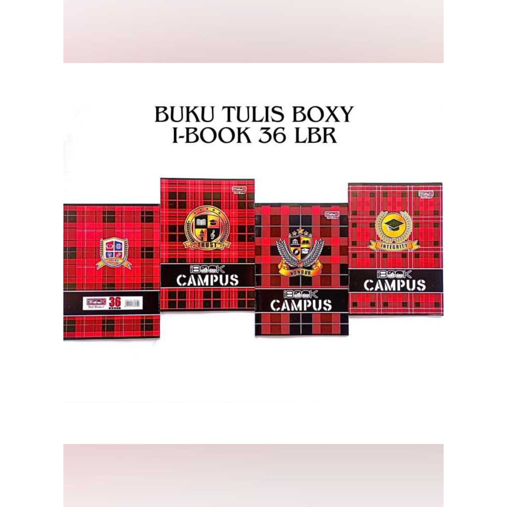 

[10 Pcs] Buku Campus Ibook 36 Lembar 21x16 Cm