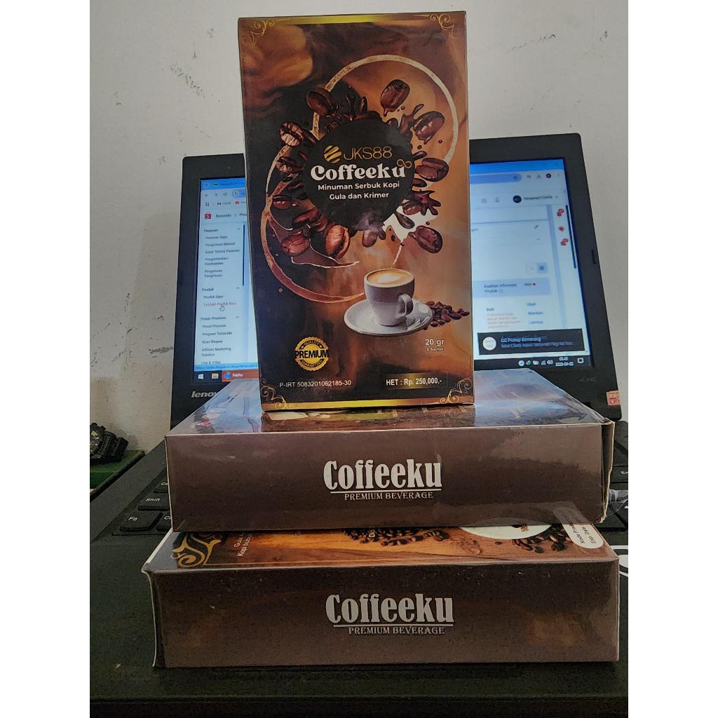 

COFFEEKU JKS88 2 BOX UNTUK STAMINA DAN KESEHATAN PRIA