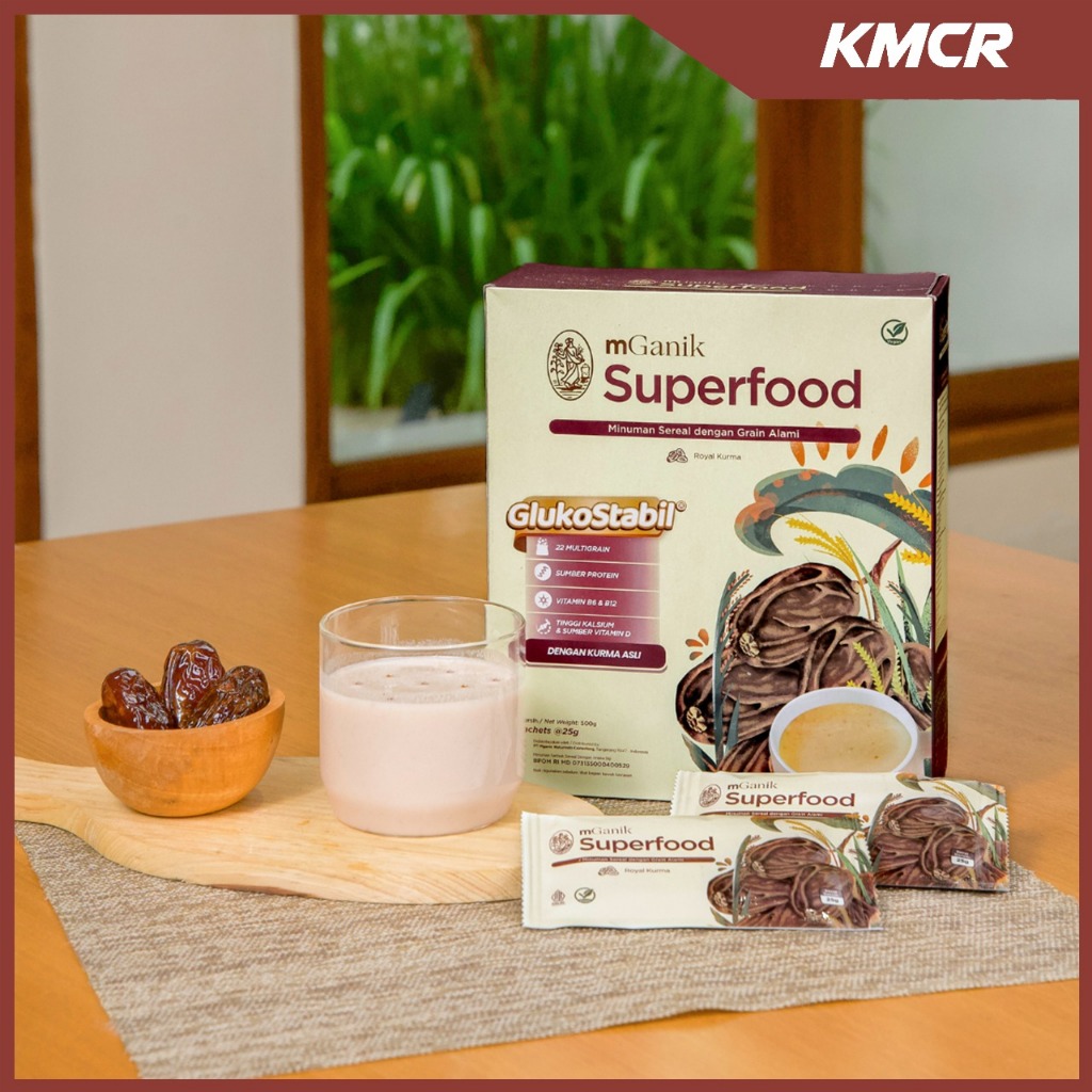 

MGANIK SUPERFOOD 1 BOX 20 SACHET MULTIGRAIN - KMCR