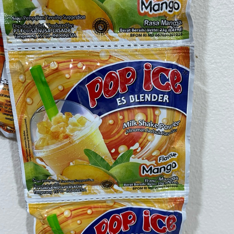 

POP ICE BLENDER 25g sachet renceng