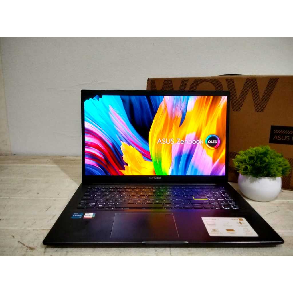Laptop Asus Vivobook K513EA OLED i7 gen 11 RAM 8gb SSD 512gb 16" Backlight Keyboard