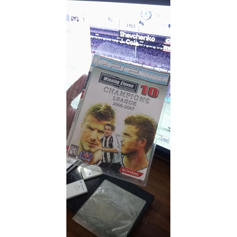 Kaset PS2 Copy Pabrik Winning Eleven 10 International Champions League 2006-2007