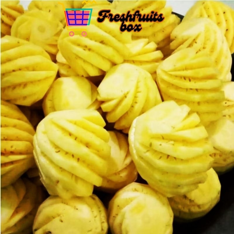 

nanas kupas segar