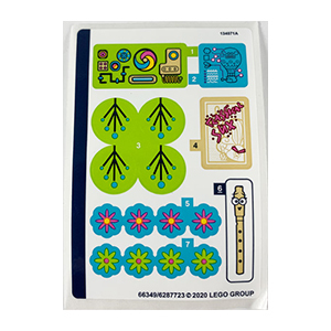 LEGO Part 41252stk01 Sticker Sheet for Set 41252 - (66349/6287723)