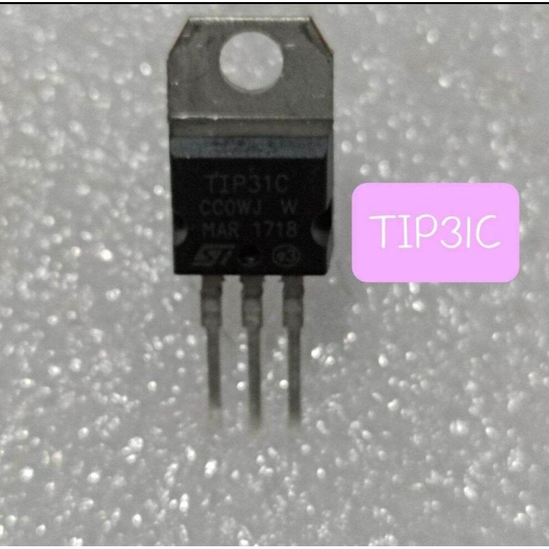 TRANSISTOR TIP 31C TIP31C TIP 31 C ST