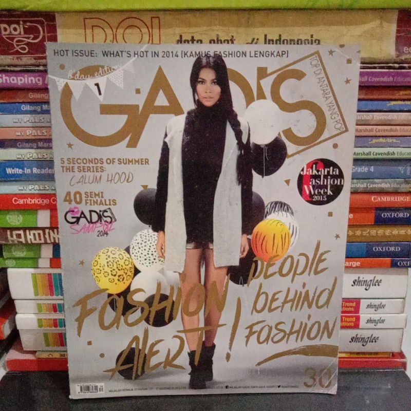 MAJALAH GADIS NO 30 NOV 2014,NO 02. JAN 2015,NO 19 SEPT 2016