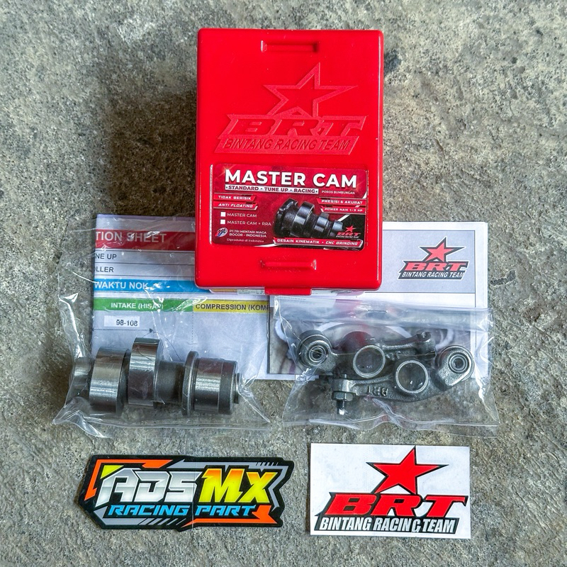 Master Cam T1 T2 R1 R7 Noken As RRA BRT KLX DTRACKER 150 140 BF G L