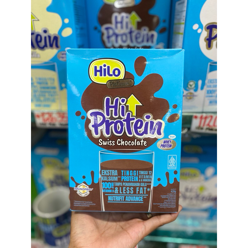 

HILO PLATINUM. TINGGI KALSIUM, PROTEIN, dan tambahan GLUKOSAMIN