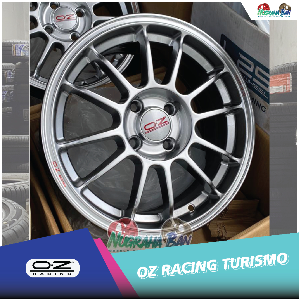 VELG MOBIL BARU OZ RACING TURISMO R15. NUGRAHA BAN TOKO VELG DAN BAN CIANJUR