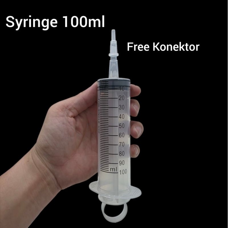 SUNTIKAN 100ML / SYRINGE 100ML / SPUID 100ML
