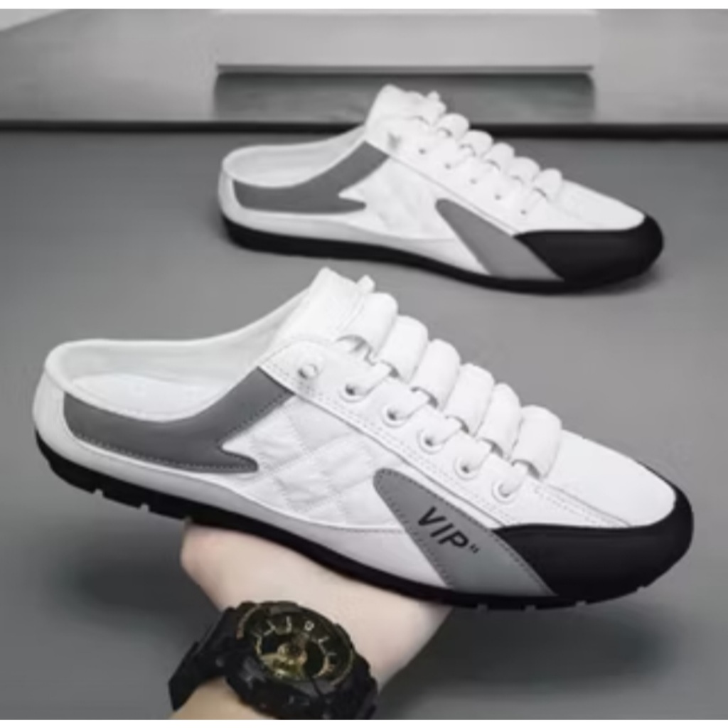 Sepatu Pria Outdoor New Mens Shoes Slip On Simple Casual VP
