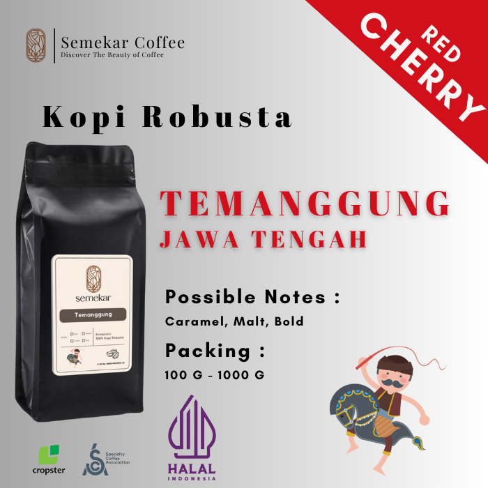 

Kopi Robusta Temanggung Specialty Roasted Beans