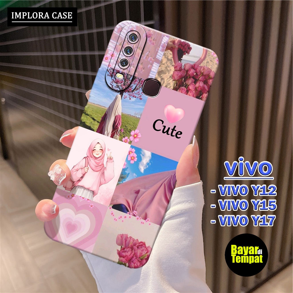 Case Vivo Y12 / Y15 / Y17 Motif Aesthetic IMPLORA CASE Casing Vivo Y12 / Y15 / Y17 Softcase Hp Vivo 