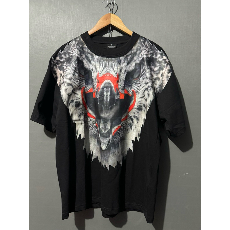 MARCELO BURLON SECOND TEE TSHIRT EAGLE NECK PRINTED