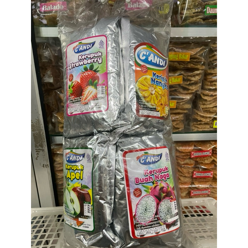 

PROMO PAKET KERIPIK/KERUPUK BUAH [ ISI 10 VARIAN ]