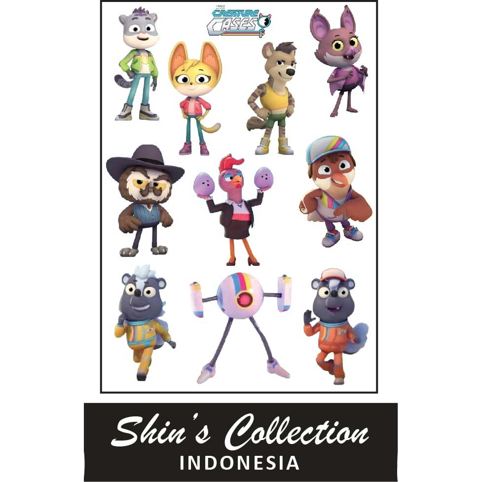 

Sticker stiker The Creature Casey 1 pc