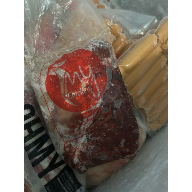 

Hati ayam mu chicken berat 1.1 kg EL beryl frozen
