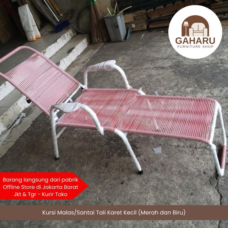 Kursi Malas Kursi Santai Kursi Tali Karet Kursi Jadul