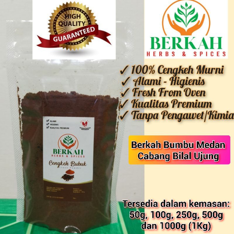 

Cengkeh Bubuk Murni Asli Berkah 500g 1kg Kualitas Premium Wangi Halal Tanpa Pengawet