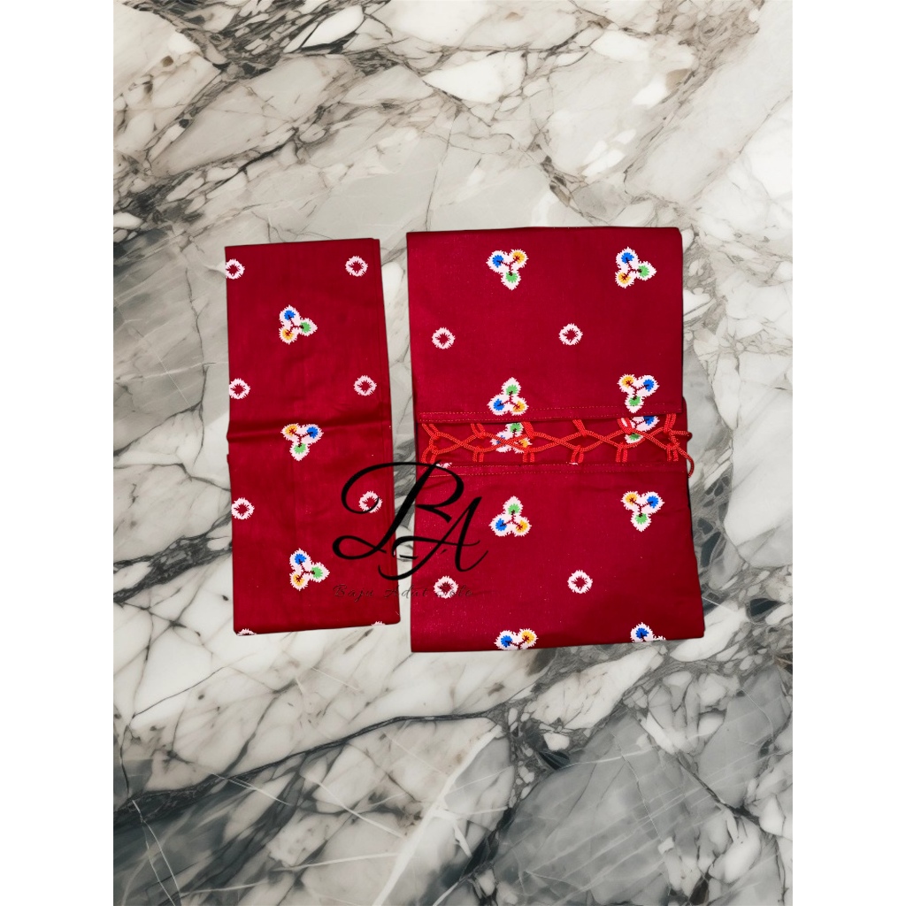 Set Angkin/Kemben+Selendang jumputan