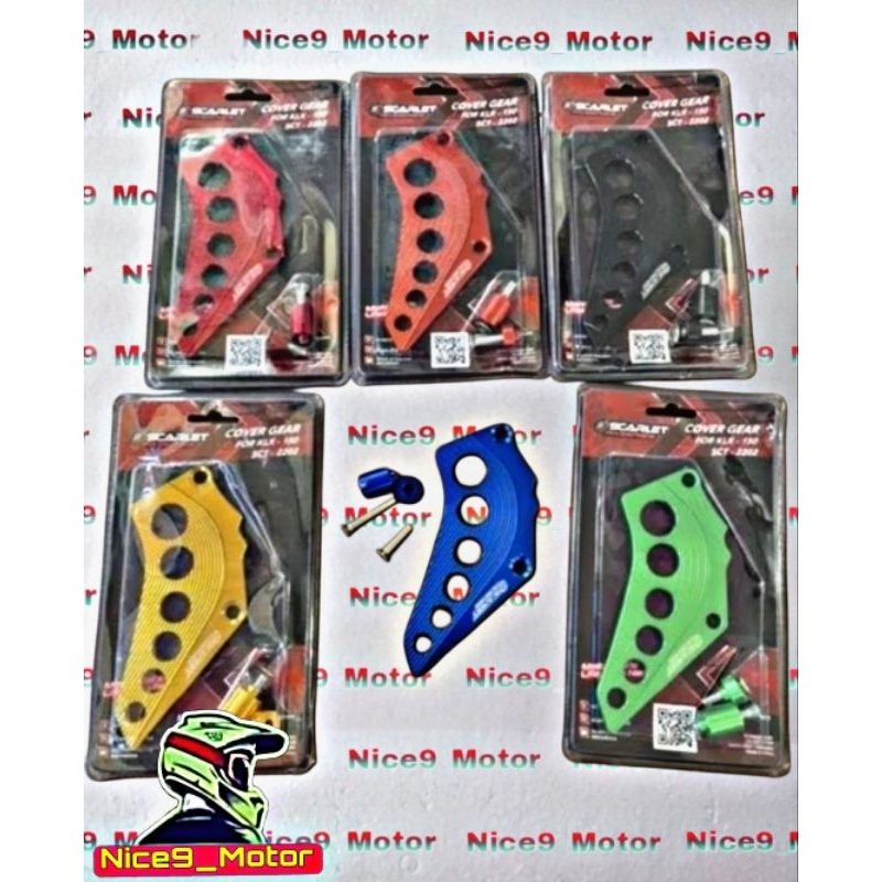 Tutup Gear Depan KLX 150 D TRACKER 150 Cover Gear Depan KLX 150 D TRACKER 150 Scarlet Racing.