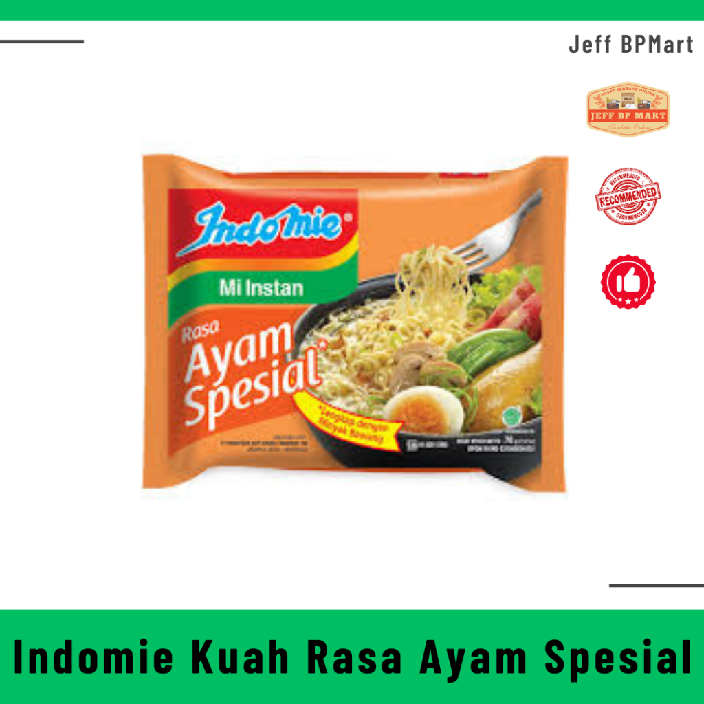 

Indomie Kuah Rasa Ayam Spesial