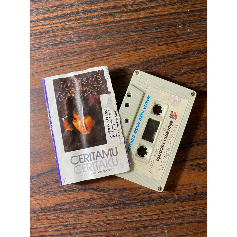 KASET PITA JIMMIE MANOPO - CERITAMU CERITAKU