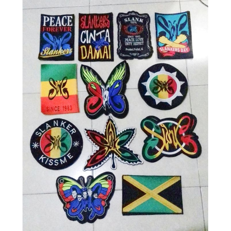 sarangkupu bordiran emblem bordir slank