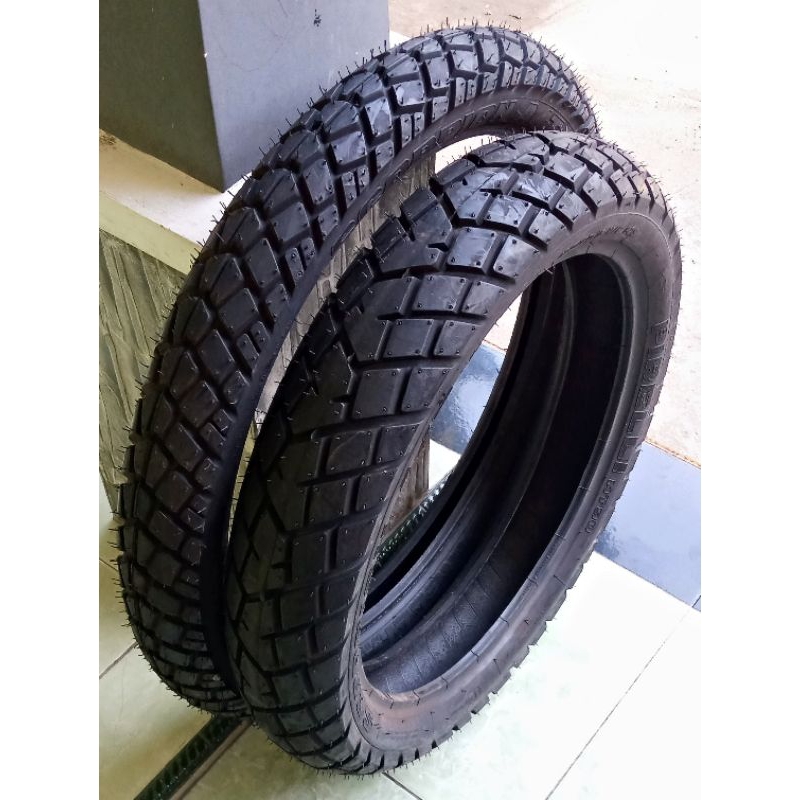 Ban luar Pirelli Scorpion AT ring 18-21 ukuran 120/80-18 dan 90/90-21 untuk motor KLX 150, CRF 150L,