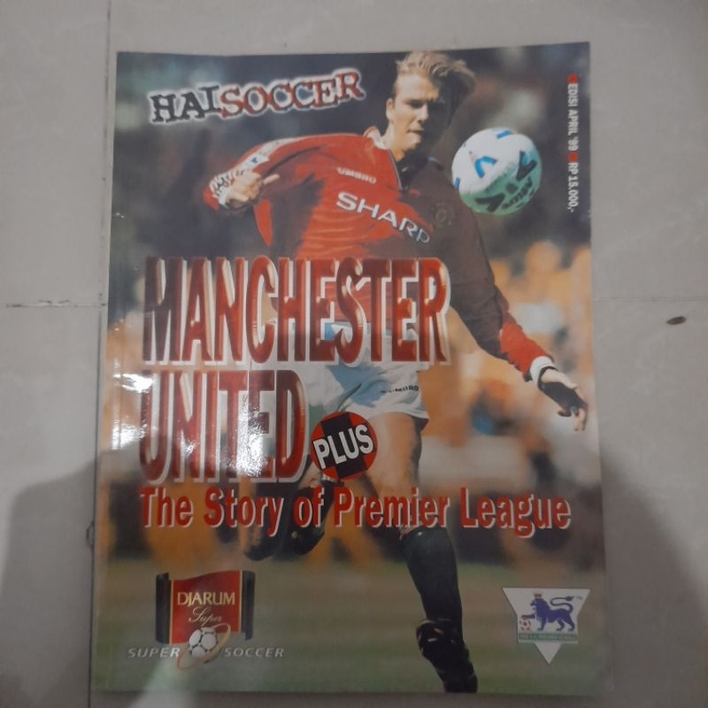 majalahurah hai soccer april 1999 Manchester united