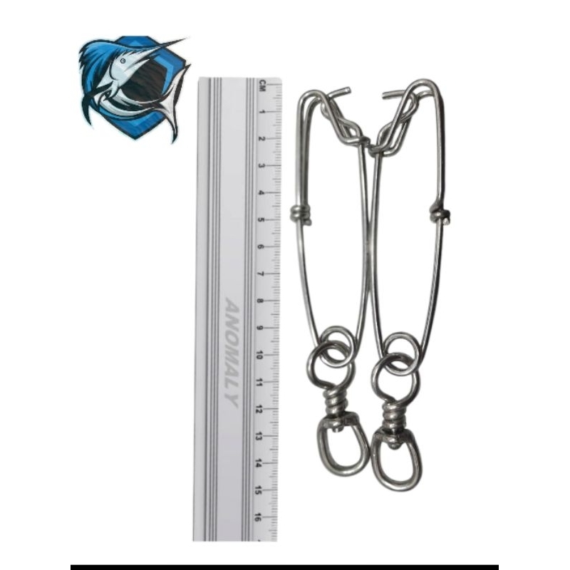 Snap Pancing Tuna Longline Dengan Swivel Anti-Putaran ( Pembelian Minimal 3 Pcs )