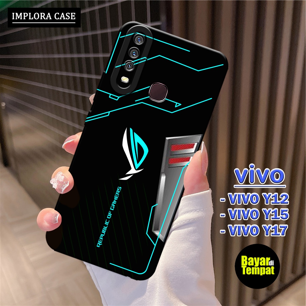 Case Vivo Y12 / Y15 / Y17 Motif Gaming IMPLORA CASE Casing Vivo Y12 / Y15 / Y17 Softcase Hp Vivo Y12
