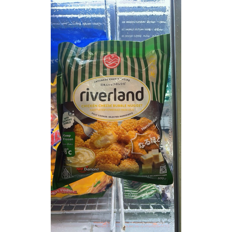 

Riverland Chicken Cheese Bubble Nugget 500 Gr
