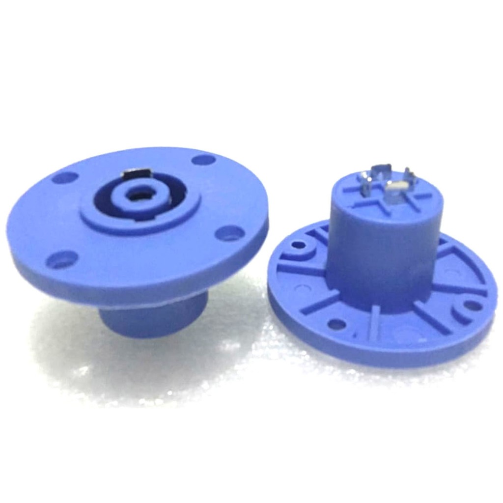 Neutrik Soket Speakon speaker NL4MPR  Bulat Hitam