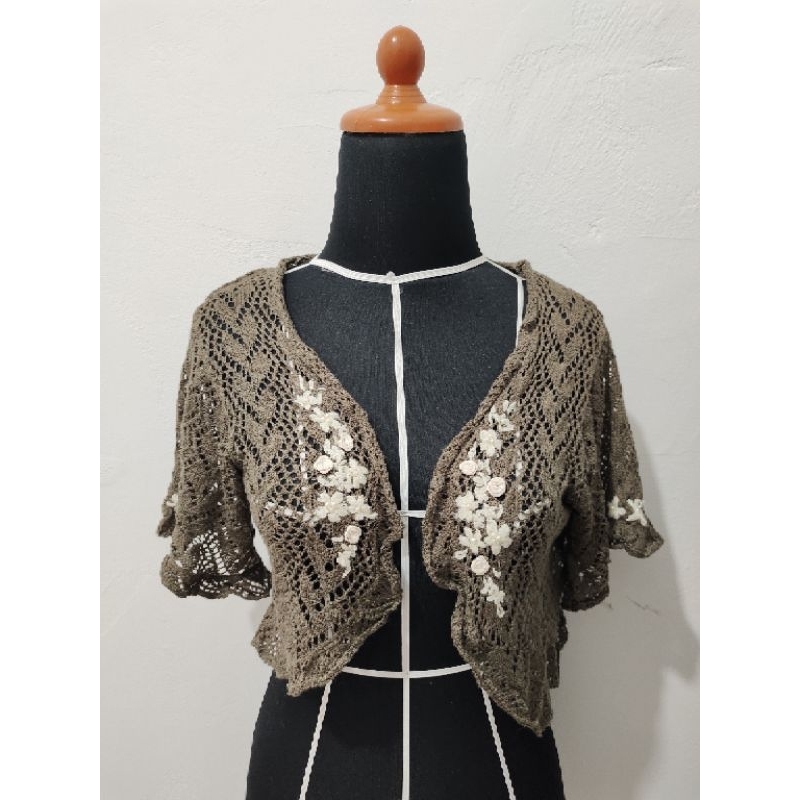 cardigan rajut axes femme