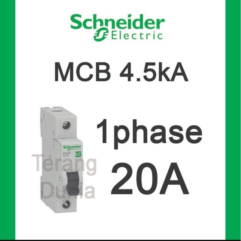 MCB Schneider 20A MCB 20A Schneider MCB 1pas 20a Schneider MCB sneider 20a MCB 20a Sneider