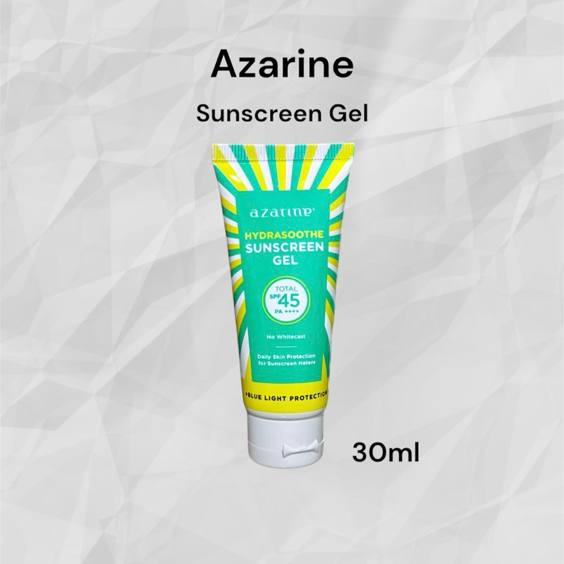 Azarine Hydrasoothe Sunscreen Gel SPF45 PA++++ 30ML / Sunscreen Azarine SPF 45 Pa+++