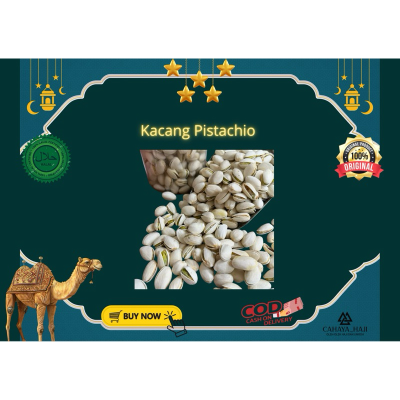 

Kacang Pistachio / kacang ketawa / Fustuk / kacang sultan