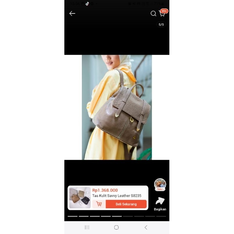 Tas Savvy Leather (Prelove) Original