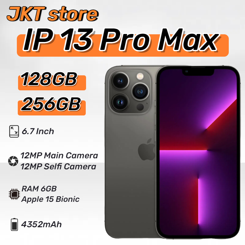 IP 13 Pro Max 256G 128G Second 6.7inches fullset No Minus LCD ORI semua provider 3U green ip 13pro