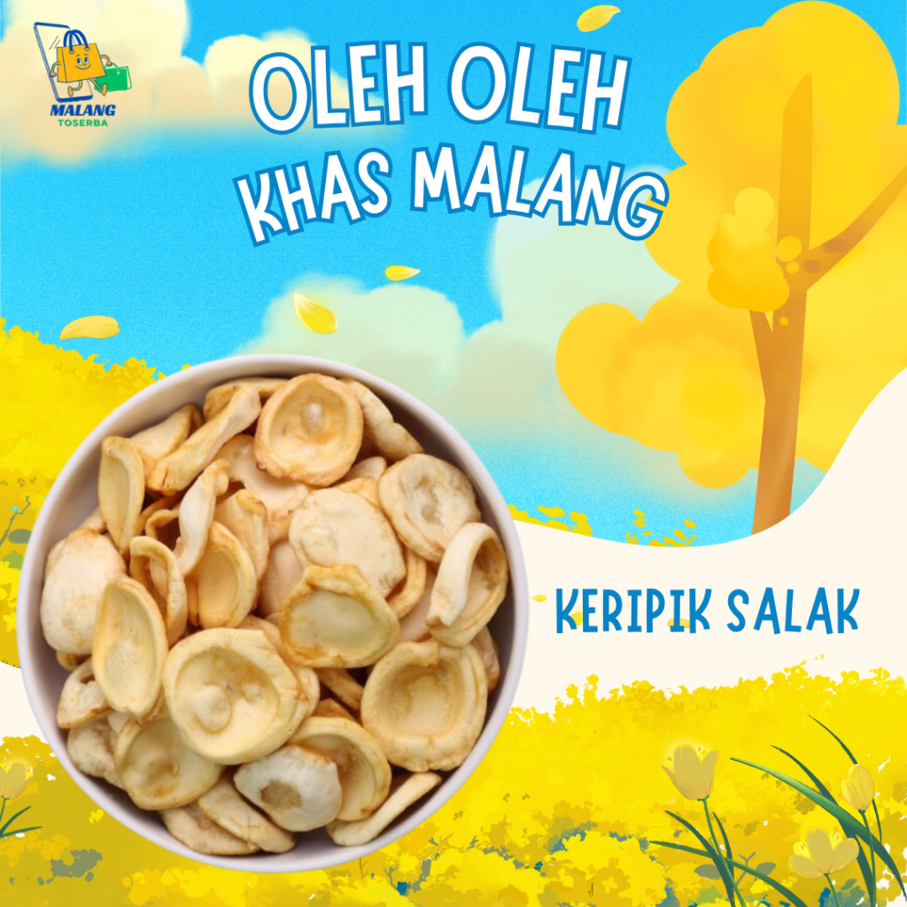 

[KIRIM INSTAN] KERIPIK SALAK OLEH OLEH KHAS MALANG