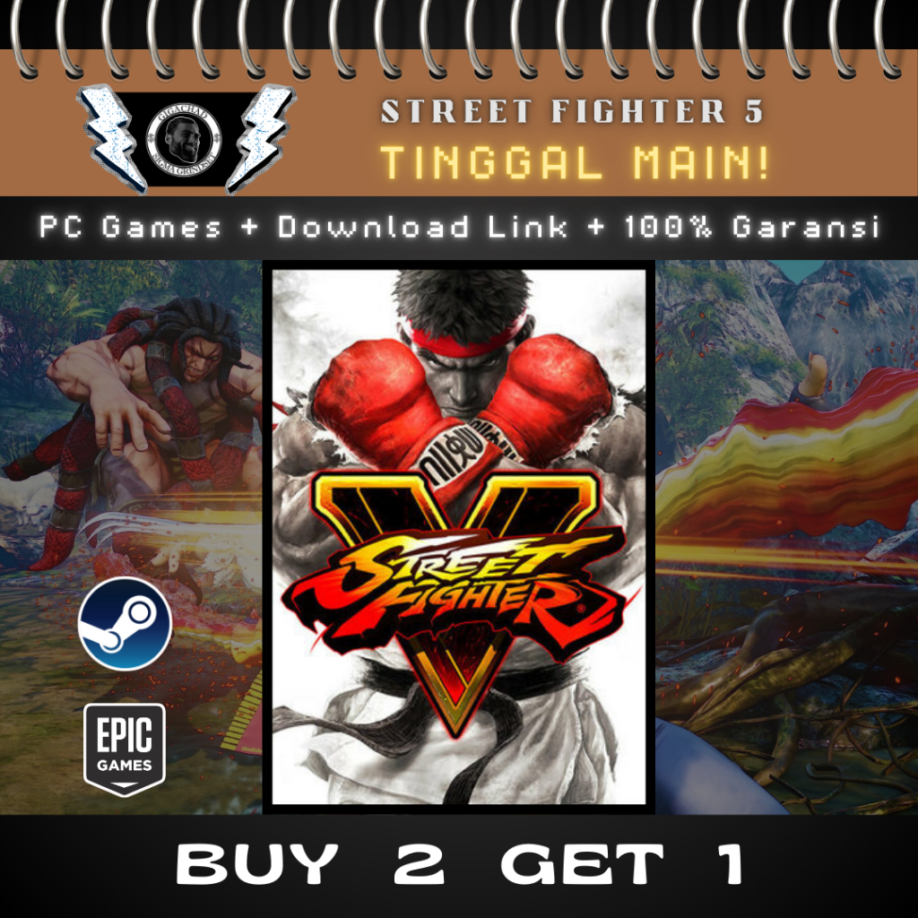 Street Fighter - GAME PC - GAME LAPTOP - GAME - LINK DOWNLOAD - StreetFighter - premium bergaransi f