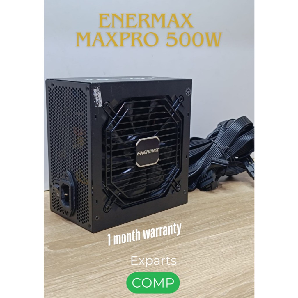 PSU ENERMAX MAXPRO II 500W 80+ EMP500AGT-C second bekas
