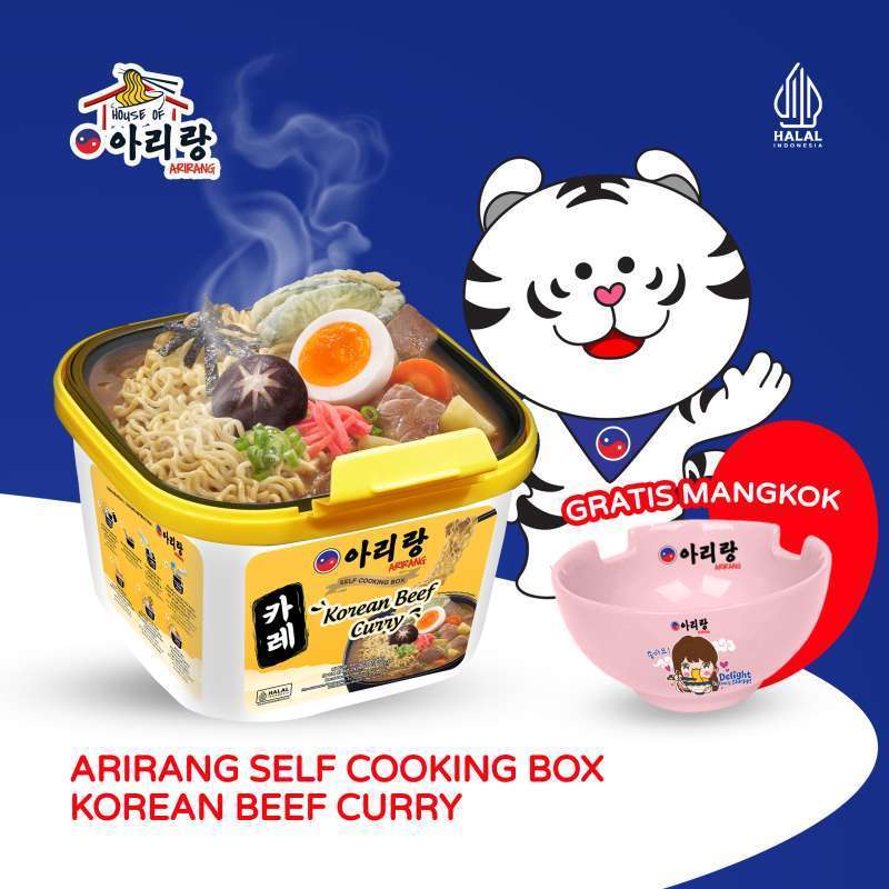 

ARIRANG SelfCooking Box (Free Mangkok Keramik) / Bone Marrow Beef, Budae Jigae, Korean Beef Curry