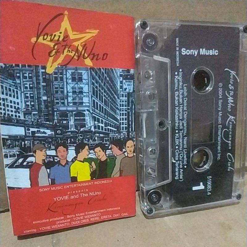 Kaset pita Yovie and Nuno (Cermati Videonya)
