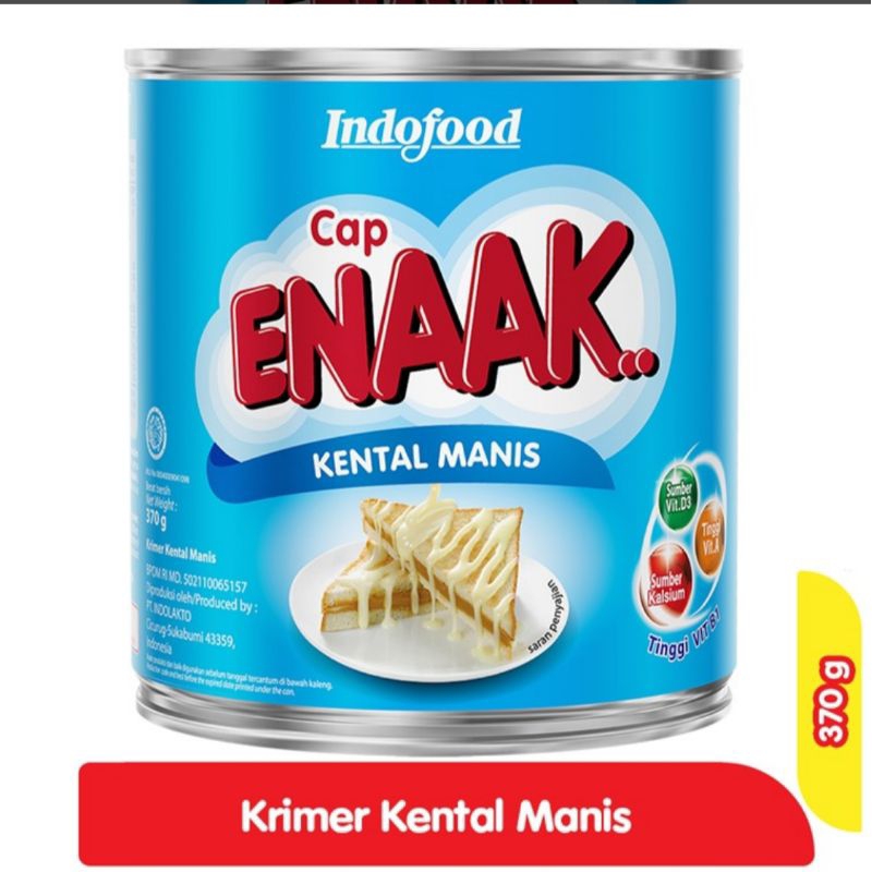 

Susu Enaak Kaleng Putih 370gr